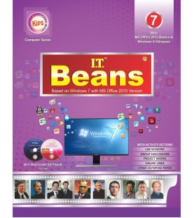 I.T Beans Class 7 Based on Windows 7 with MS Office 2010 Version